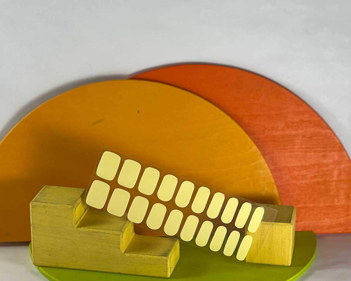 Semi-cured Gel Nail Wraps - Lemonade