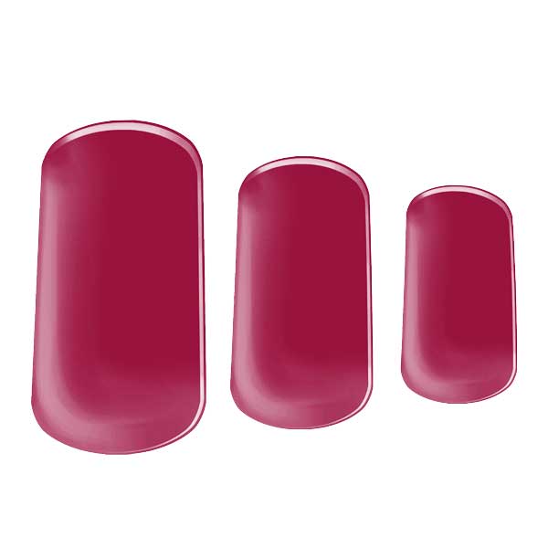 Semi-cured Gel Nail Wraps - Magenta Moment