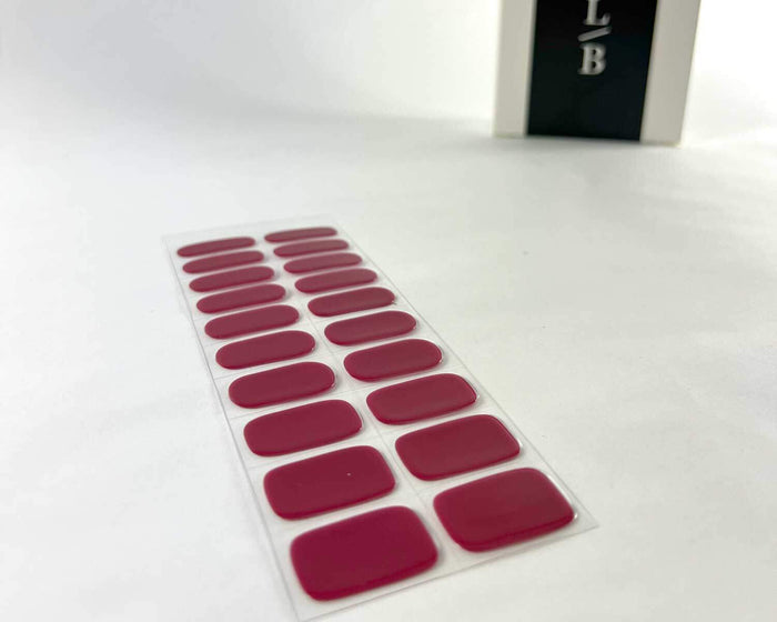 Semi-cured Gel Nail Wraps - Magenta Moment