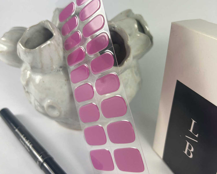 Semi-cured Gel Nail Wraps - Orchid Bloom