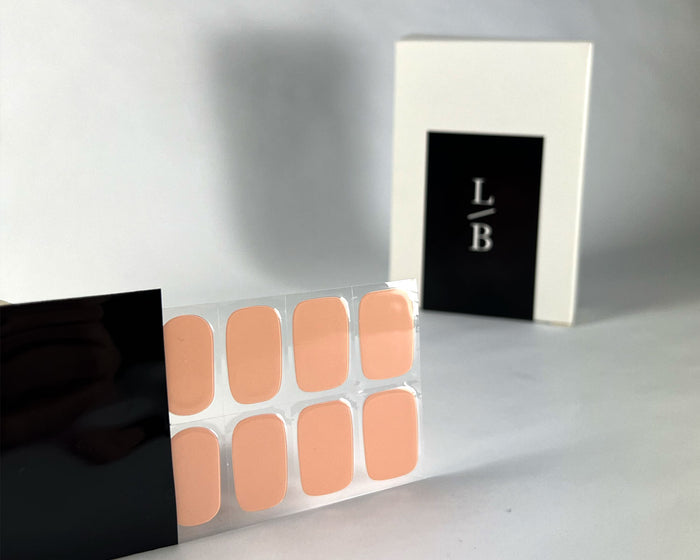 Semi-cured Gel Nail Wraps - Peach Sunday