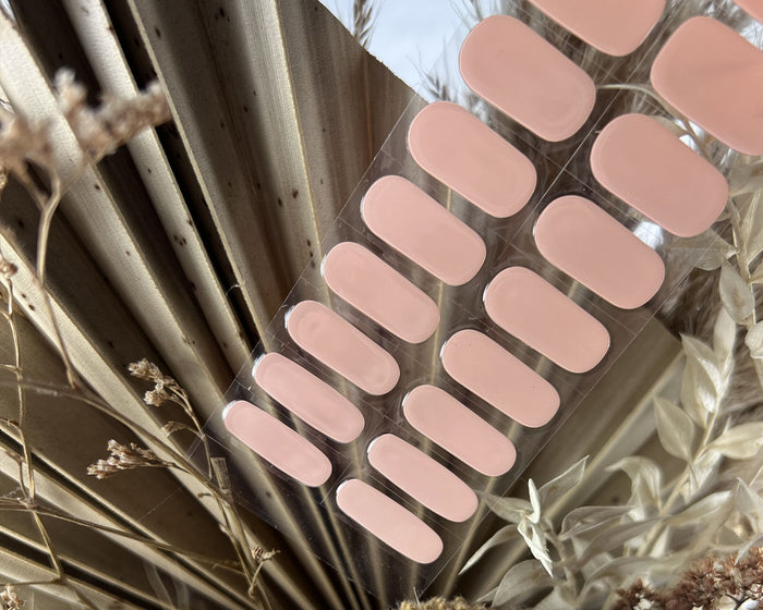 Semi-cured Gel Nail Wraps - Peach Sunday