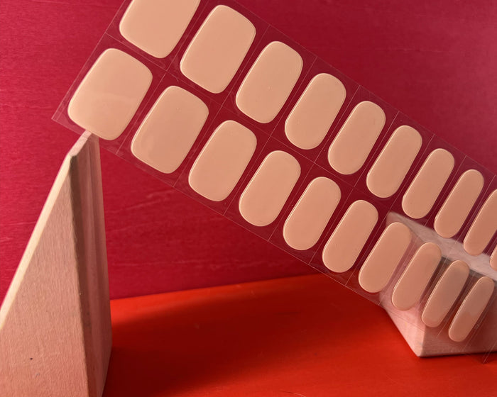 Semi-cured Gel Nail Wraps - Peach Sunday