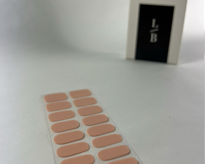 Semi-cured Gel Nail Wraps - Peach Sunday