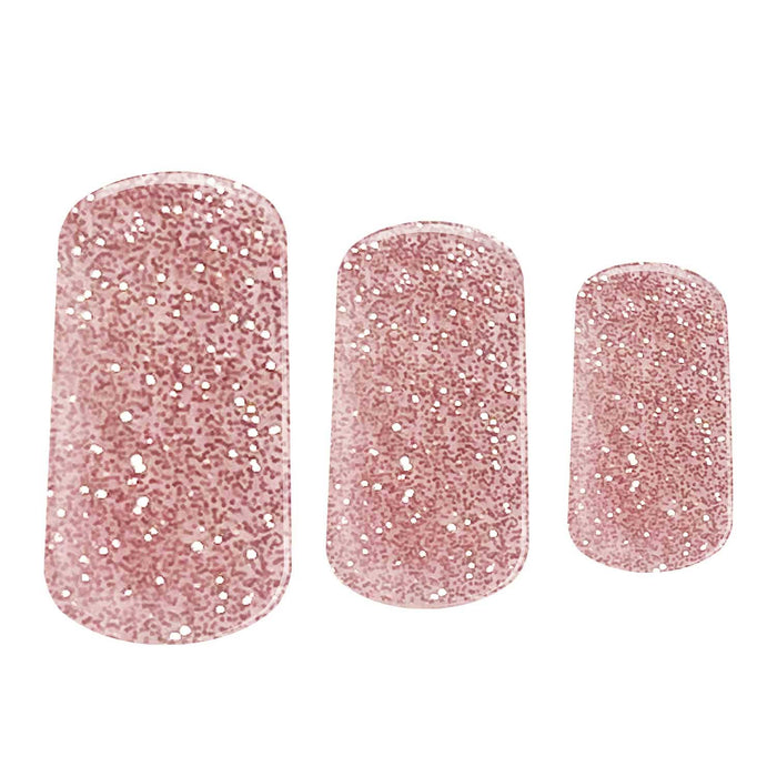 Semi-cured Gel Nail Wraps - Pink Stardust