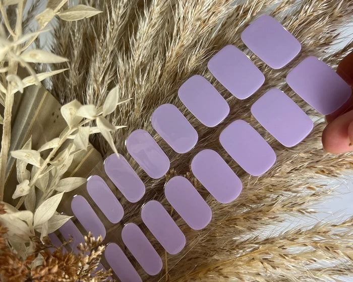 Semi-cured Gel Nail Wraps - Purple Rain