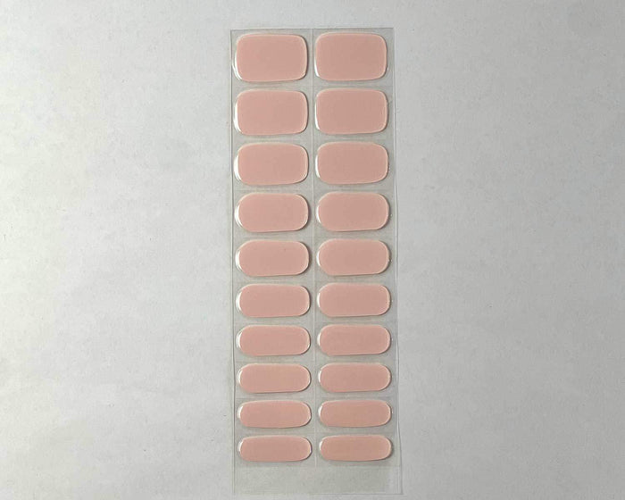 Semi-cured Gel Nail Wraps - Strawberry Milkshake
