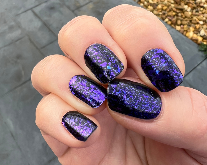 Semi-cured Gel Nail Wraps - Violet Luster