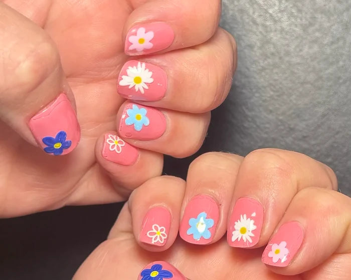 Semi-cured Gel Nail Wraps - Watermelon