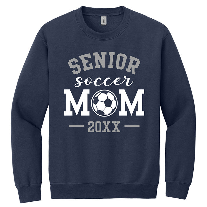 Senior Soccer Mom Crewneck Sweatshirt