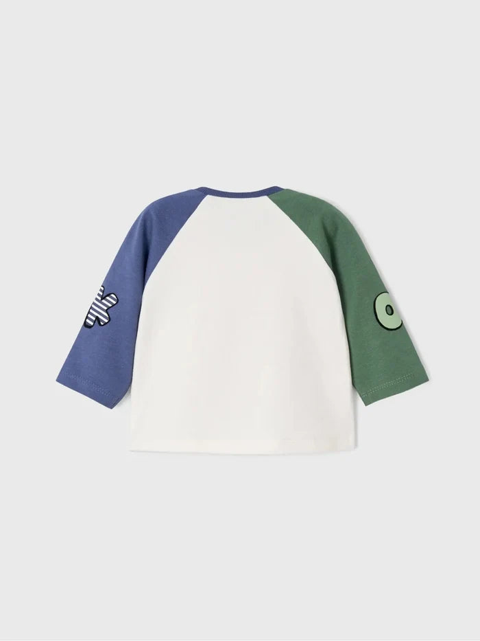 Set of 2- Pieces Baby Cotton Long T-Shirts | Mayoral | Mayoral | Jenni Kidz
