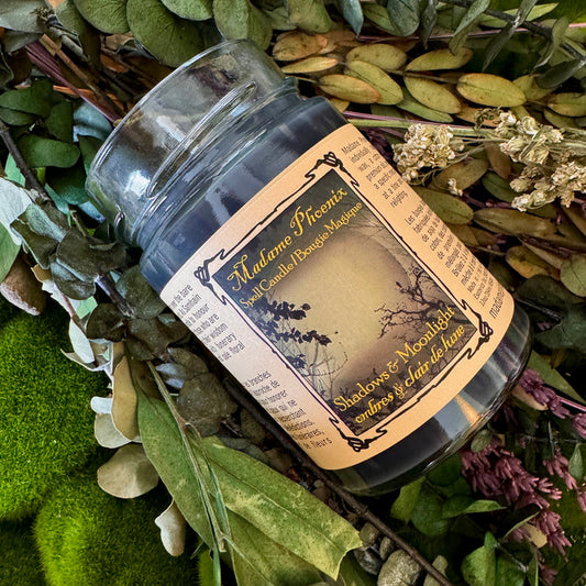 Shadows & Moonlight Samhain Ritual Ancestor Altar Candle