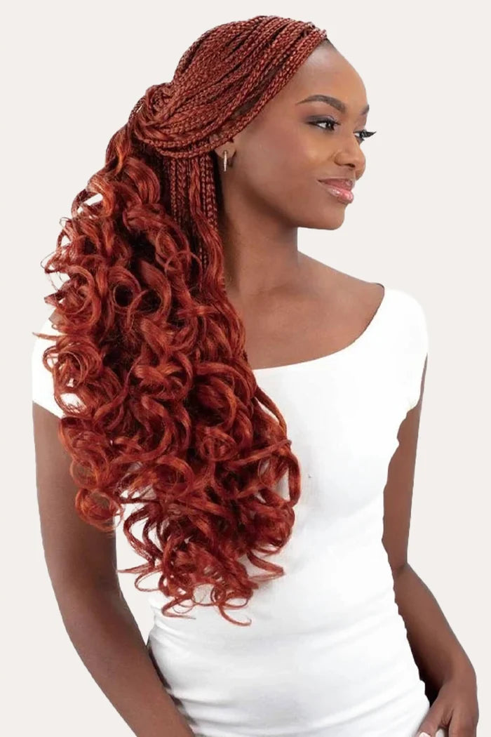 SHAKE N GO PRE-STRETCHED FREETRESS 4X FRENCH BRAID 18" SHAKE N GO