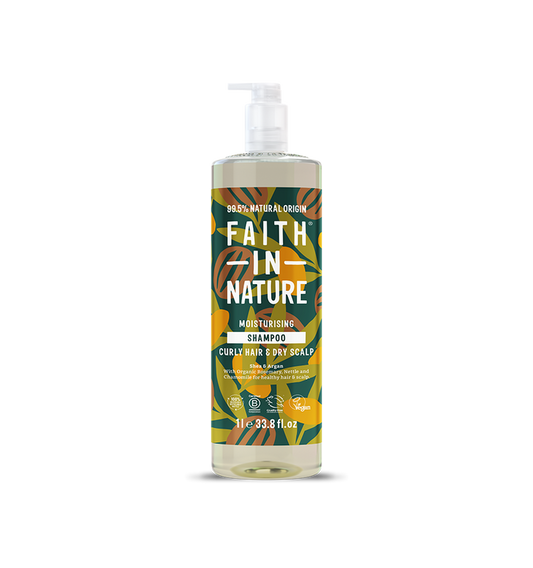 Faith In Nature Natural Shea & Argan Shampoo 1L Family Pack