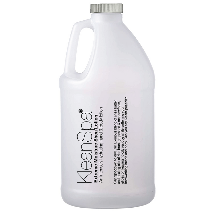 half gallon bottle of lavender vanilla lotion