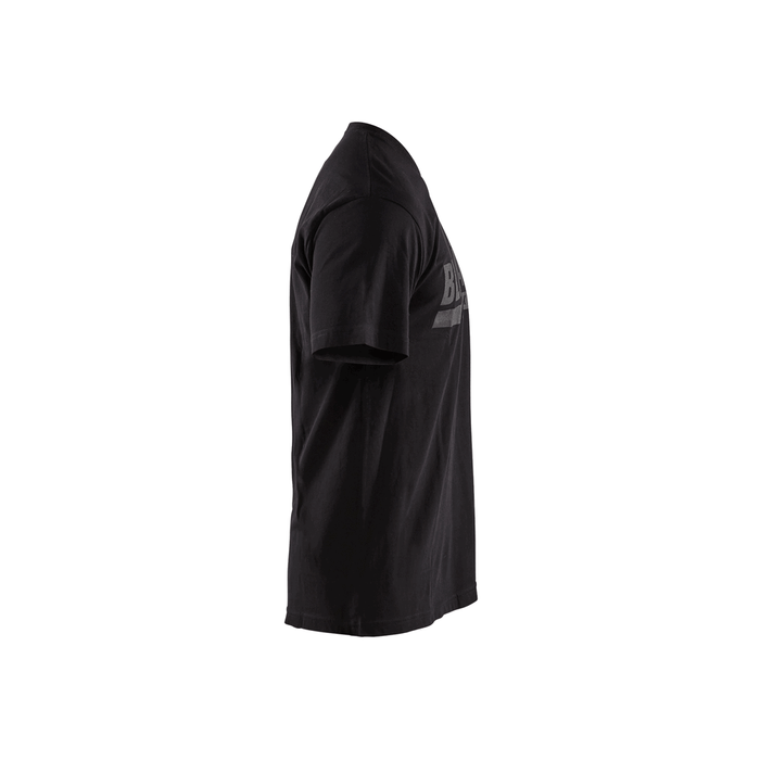 Short Sleeve Branded T-Shirt - 9900-Black | Blaklader 35551042