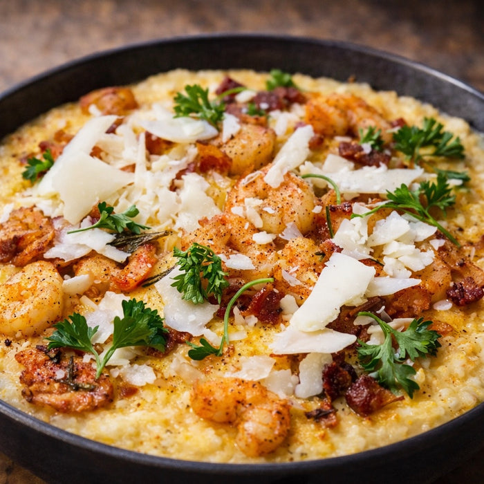 Shrimp+Grits+Bacon