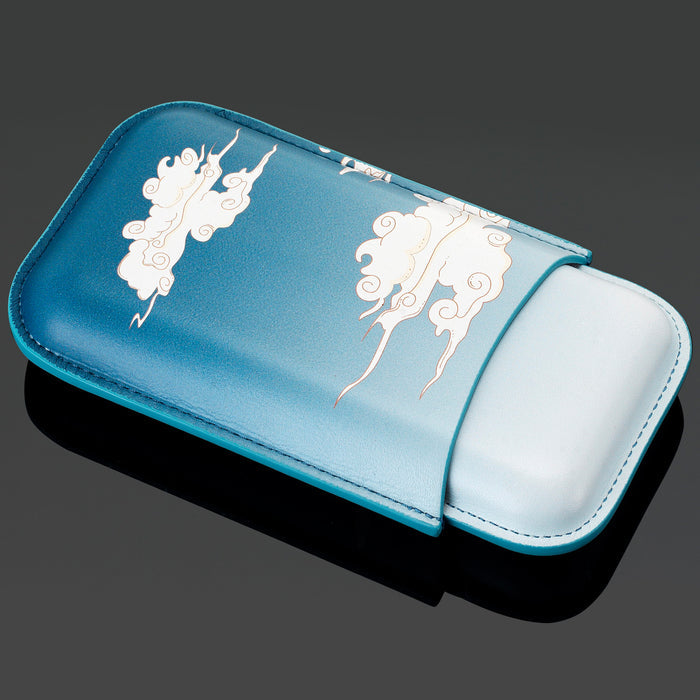 Siglo Year of the Dragon Leather Cigar Case (3 Cigars)