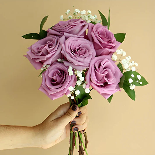 Six Stem Rose Bouquet for Fundraising