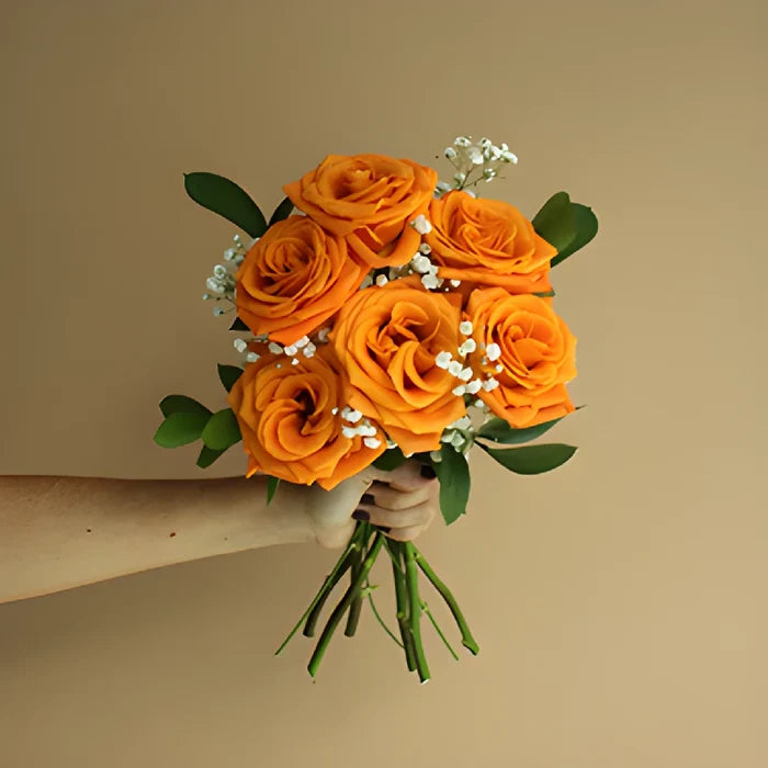 Six Stem Rose Bouquet for Fundraising