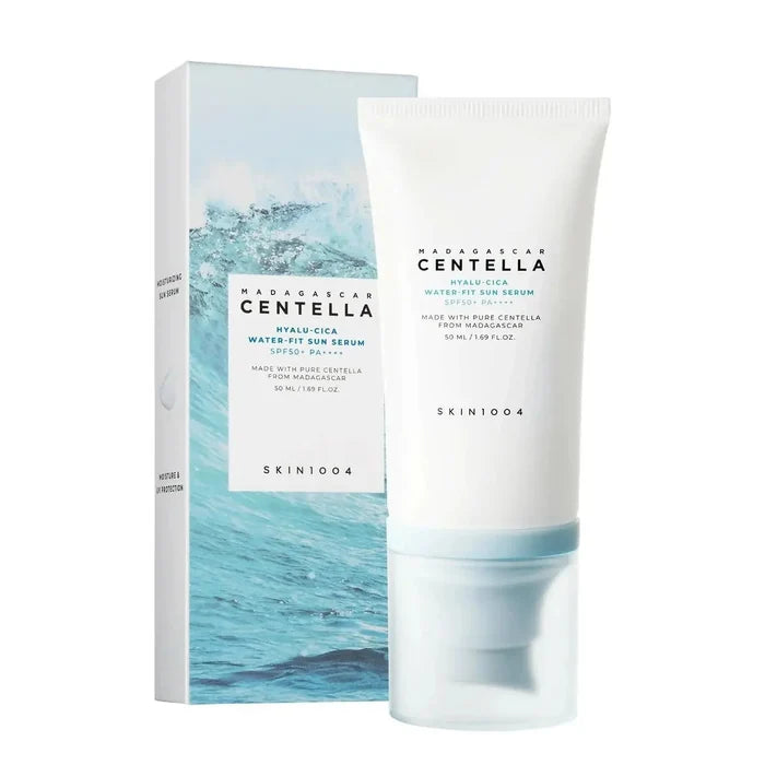 Madagascar Centella Hyalu-Cica Water-Fit Sun Serum (SPF50+ PA++++) - 50 ml - DOKAN