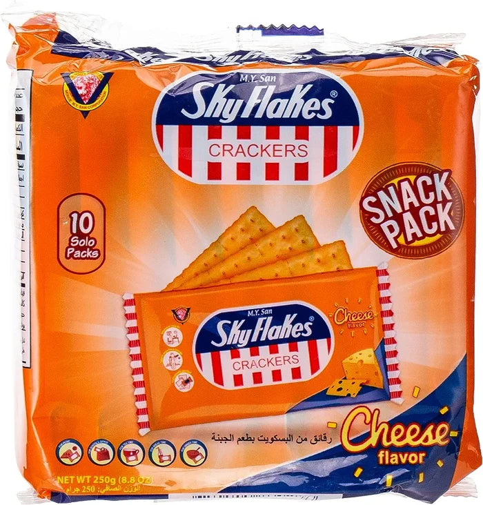 Skyflakes Cheese Flavor 250g