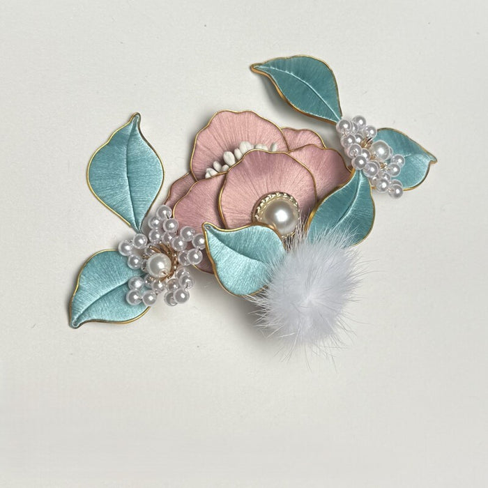 Hair Clip Without Tassel / Pink