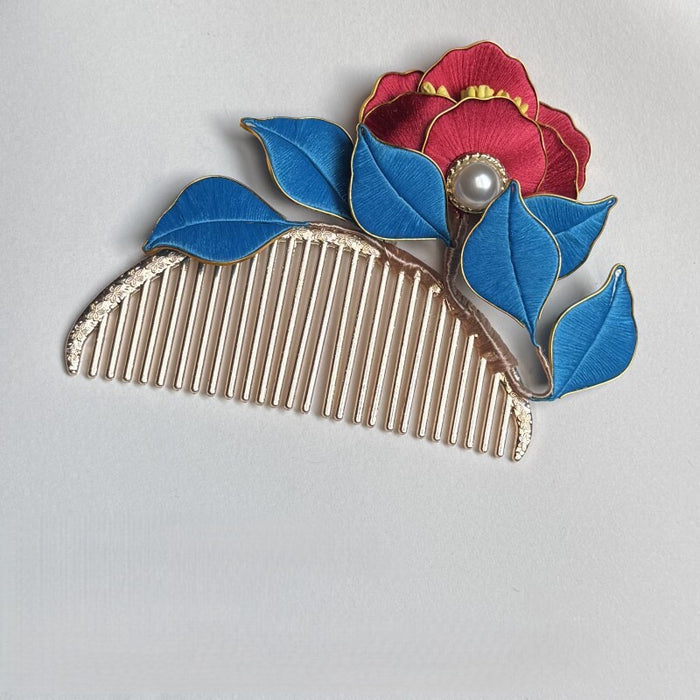 Hair Comb Without Tassel / Red