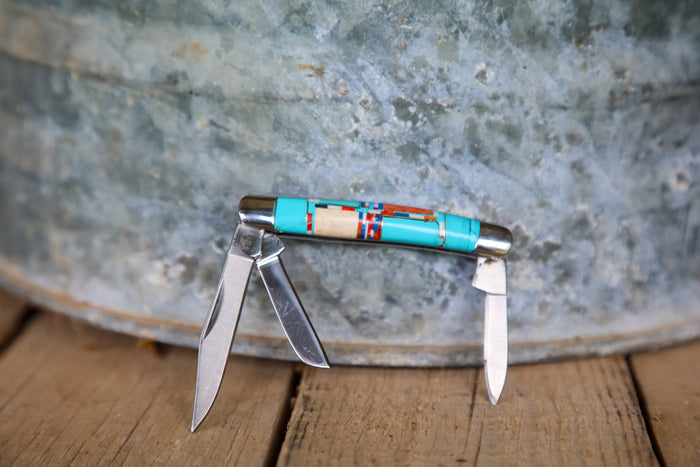 Small Triple Blade Knife