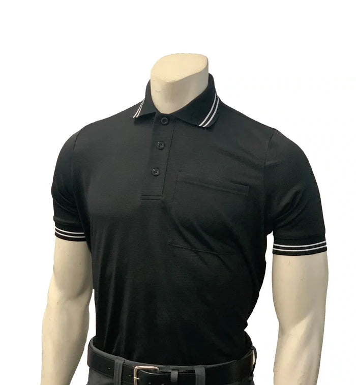 Smitty Body Flex Black Umpire Shirt