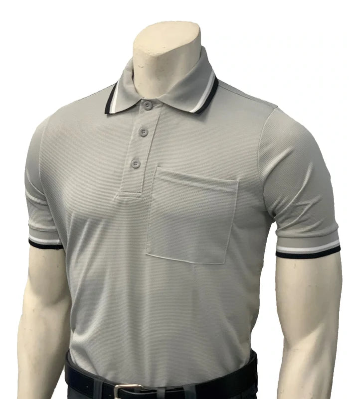 Smitty Body Flex Gray Umpire Shirt
