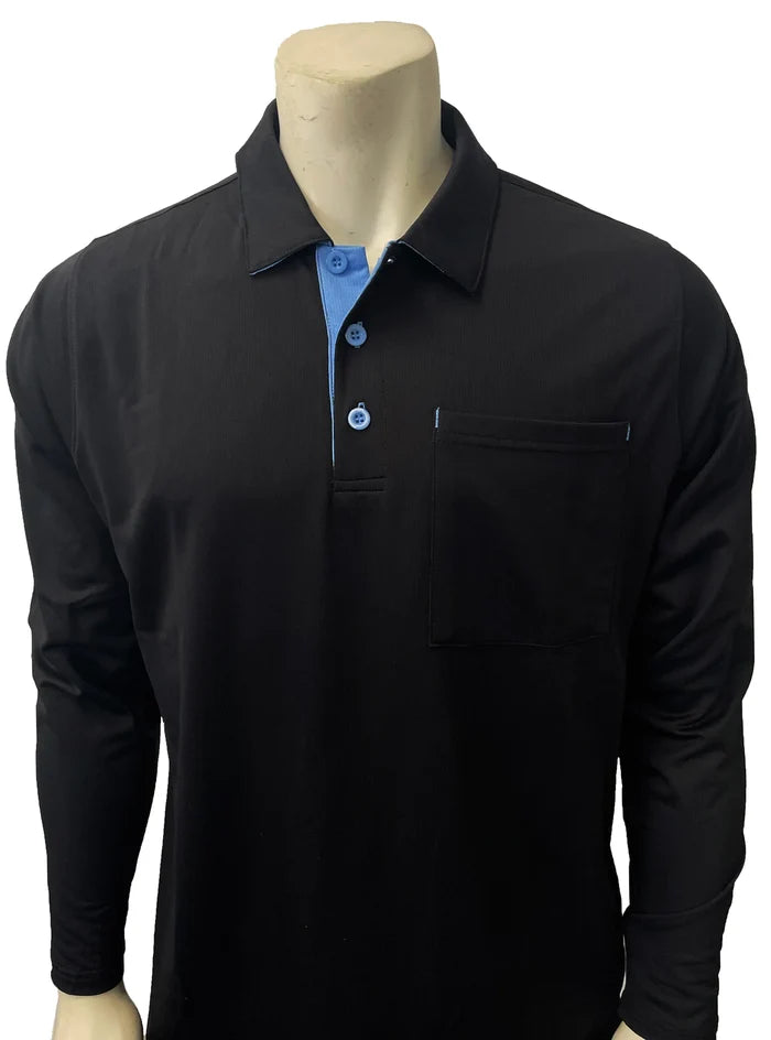 Smitty MLB Replica Black LS Umpire Shirt V3