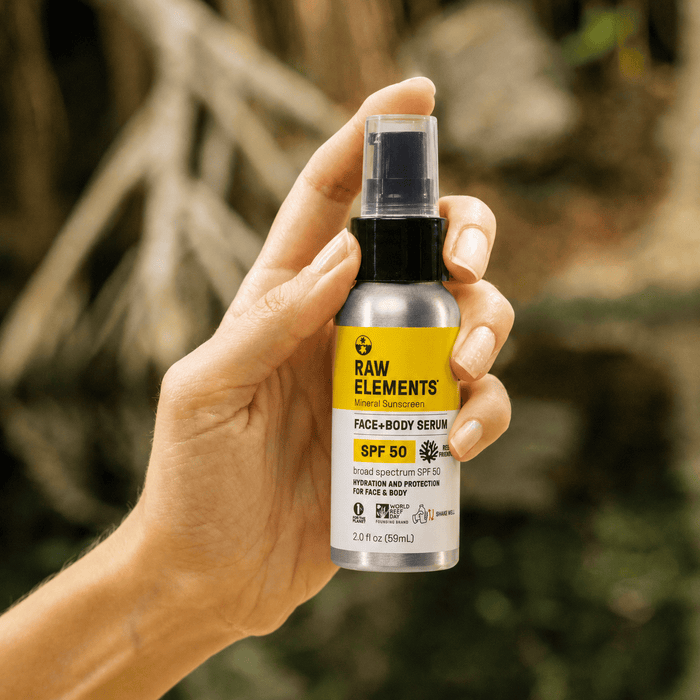 Raw Elements SPF 50 Face + Body Mineral Sunscreen Serum
