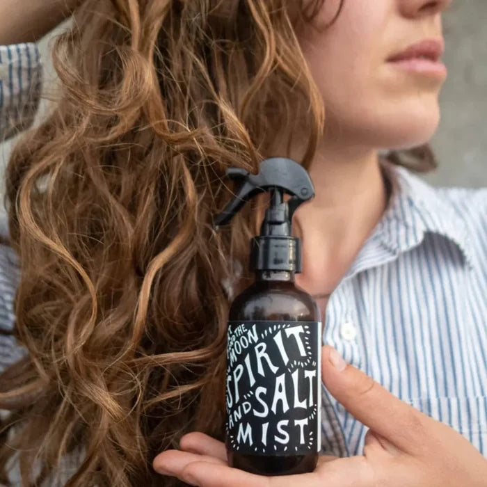 Spirit and Salt Hair Mist - Vegan, Organic, Hyaluronic Acid, 4 fl. oz.