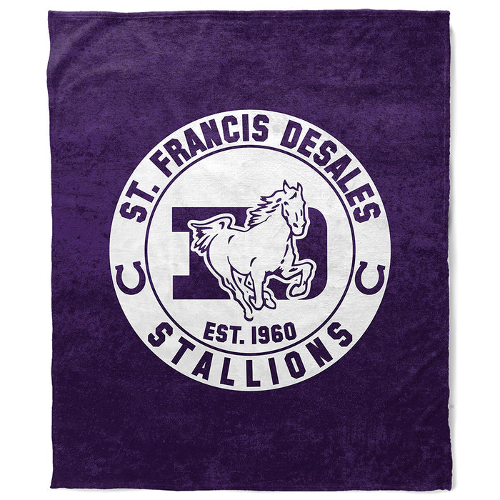 St. Francis DeSales High School 50" X 60" Blanket