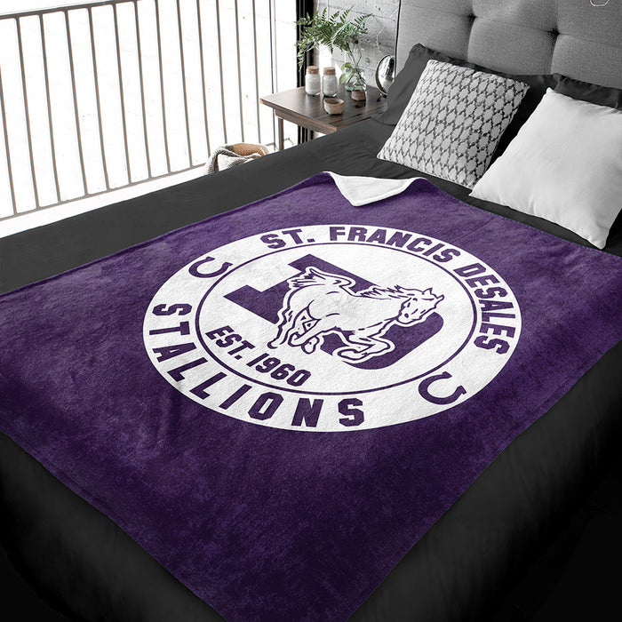 St. Francis DeSales High School 50" X 60" Blanket