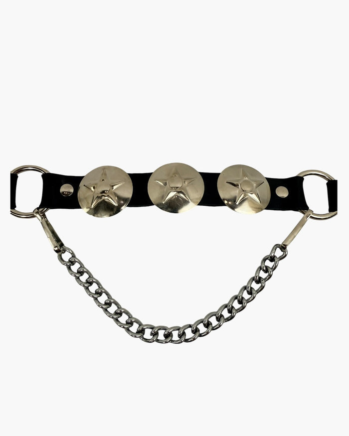 Star Concho Boot Harness Chain