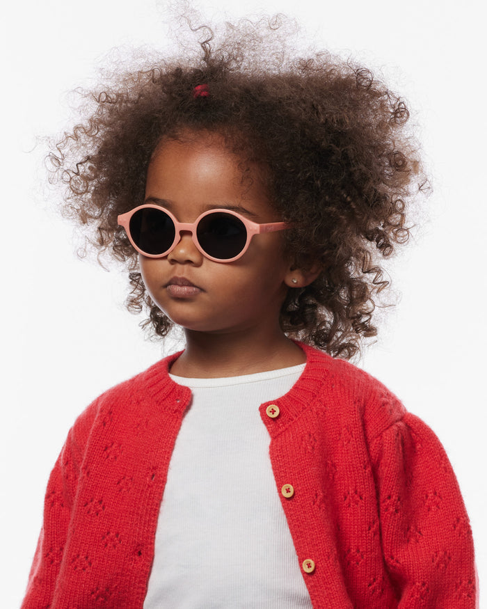 Izipizi - Sunglasses - 100% UV Protection - 0-3 Years - Apricot - Lifestyle Cut