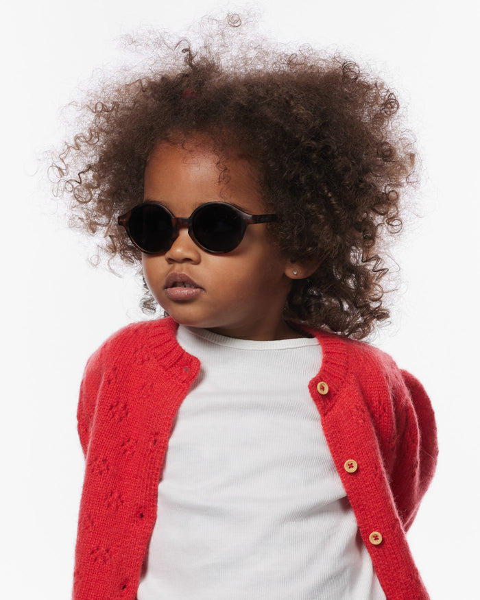Izipizi - Sunglasses - 100% UV Protection - 0-3 Years - Tortoise - Lifestyle Cut