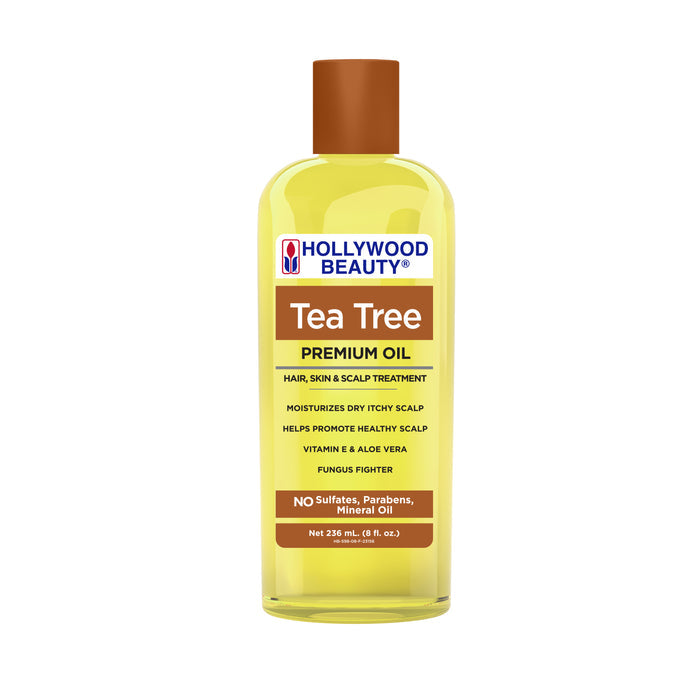 Tea Tree Premium Oil for Hair, Scalp, Skin, and Nails - 8 fl oz