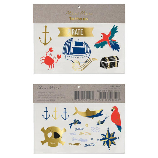 Temporary Tattoo - Pirate Bounty