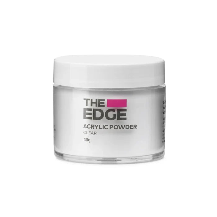 The Edge Nails Acrylic Powder Clear 40g