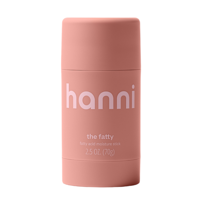 hanni The Fatty, omega-rich body moisturizer, fragrance free skin balm, eczema safe moisturizer, sensitive skin body stick, solid body moisturizer, dry skin repair stick, hanni skincare, body balm with fatty acids, clean skincare for dry skin