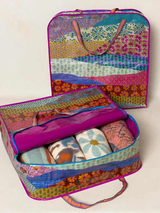 The Perfect XL Underbed Tote - Garden Waves-view 1