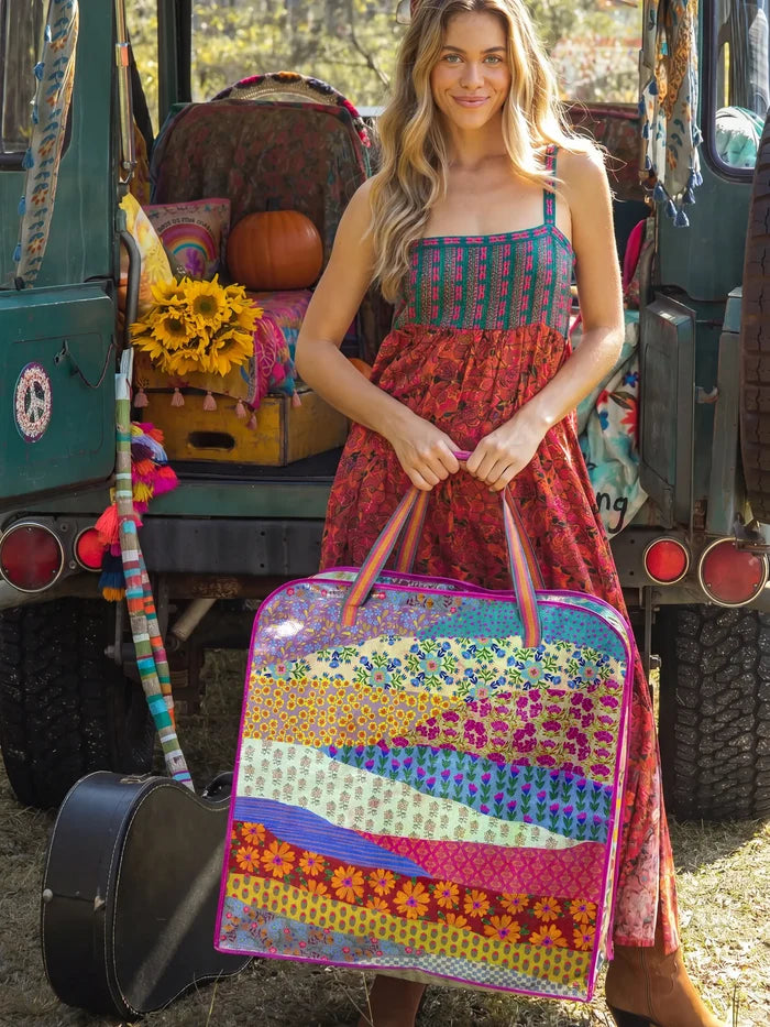 The Perfect XL Underbed Tote - Garden Waves-view 2