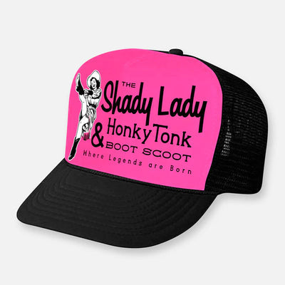 The Shady Lady Honky Tonk Trucker Hat
