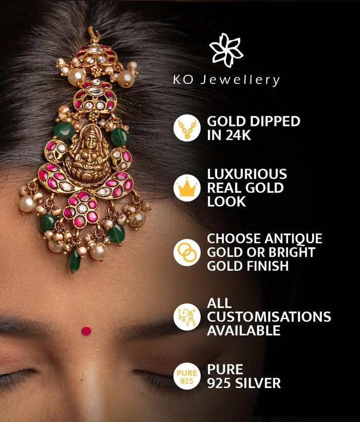 The Vadhu Silver Bridal Hair Pin