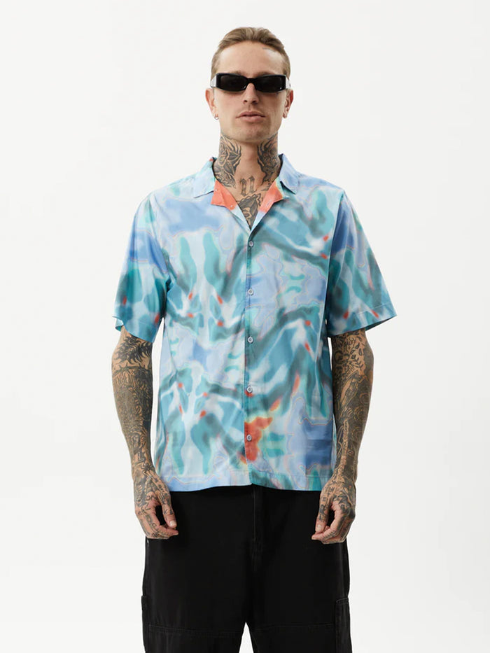 Thermal - Recycled Cuban Short Sleeve Shirt | Multi-Image 1