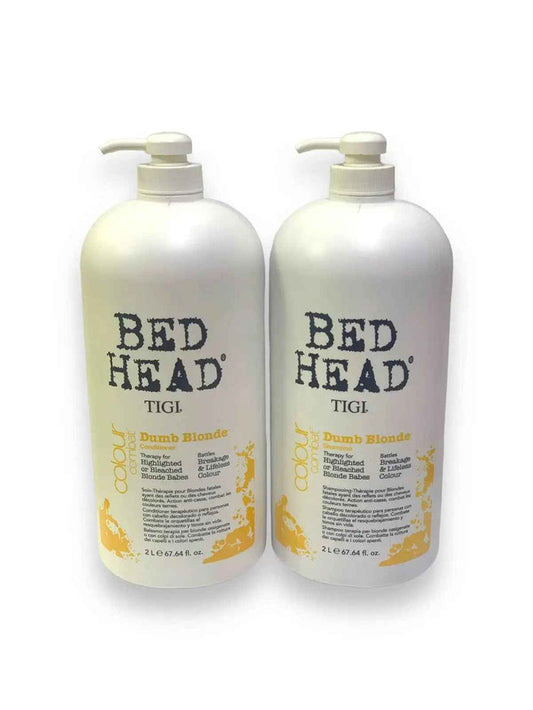 TIGI BED HEAD Dumb Blonde Shampoo & Conditioner Set 2000 ML - DOKAN