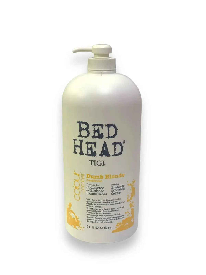TIGI BED HEAD Dumb Blonde Shampoo & Conditioner Set 2000 ML - DOKAN